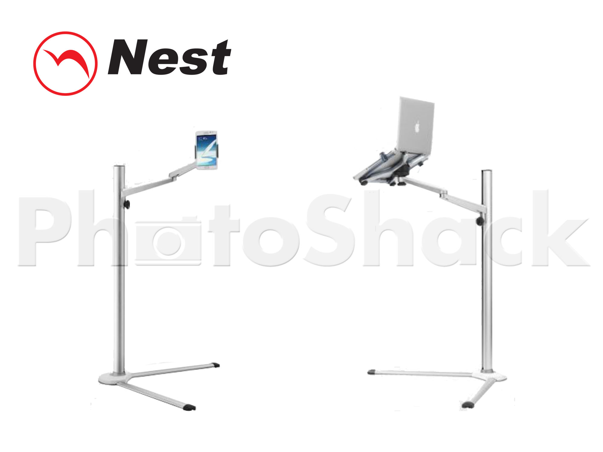 Multiple Digital Floor Stand - SILVER